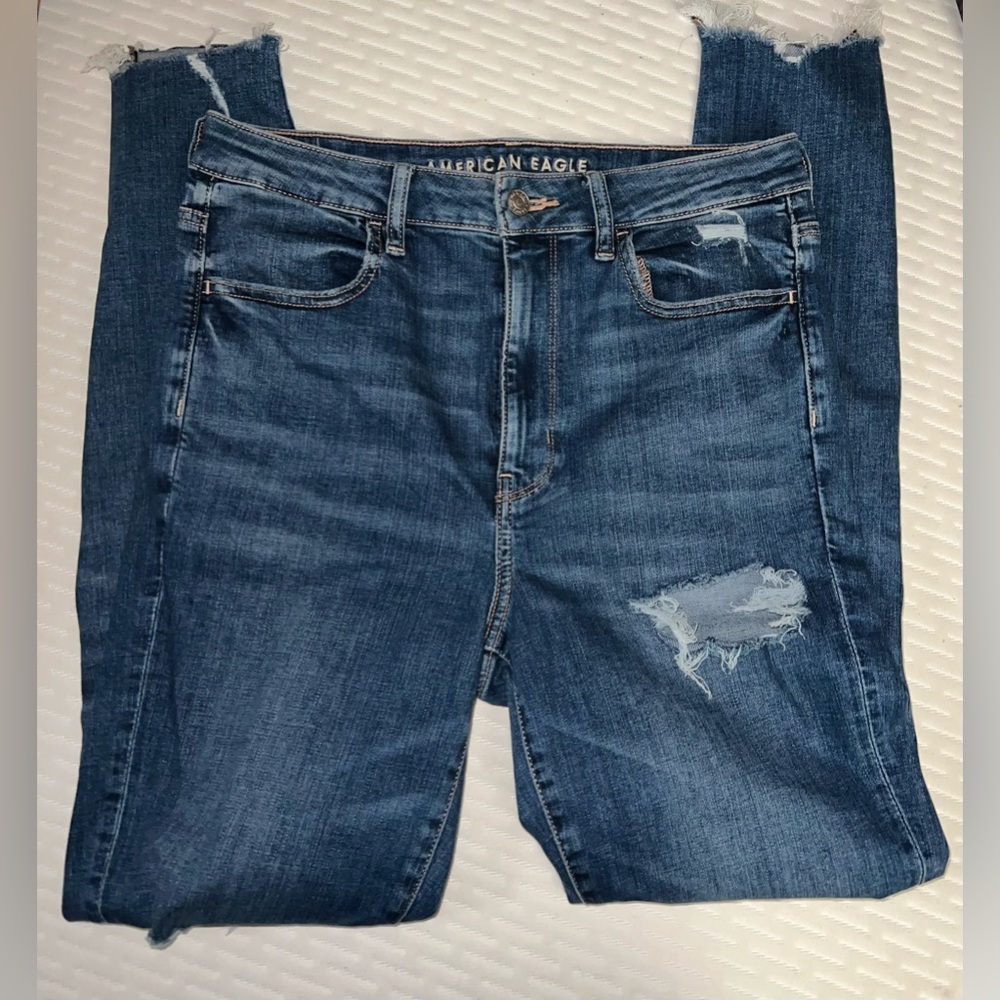American eagle super high rise jegging